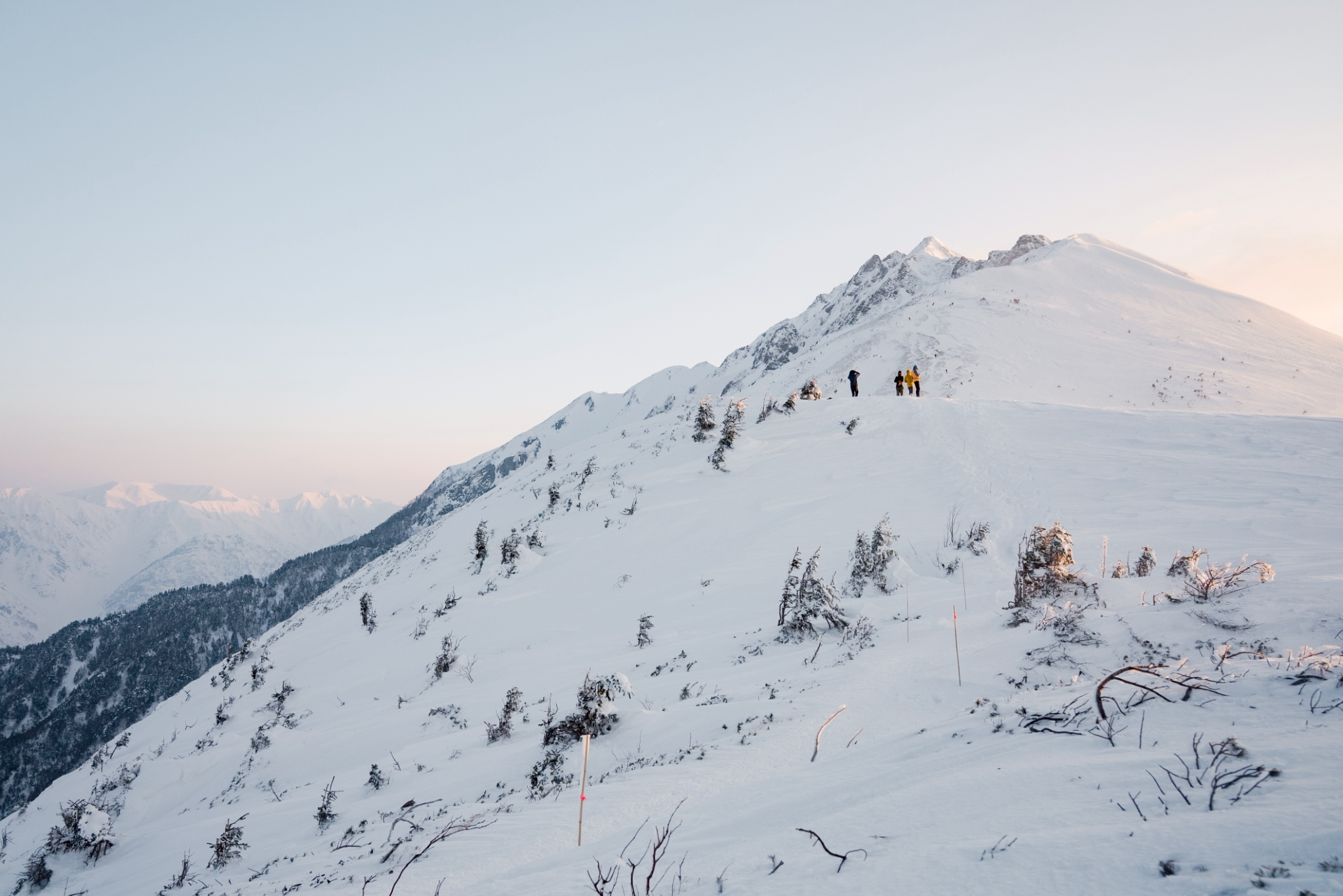 西穂高丸山 冬山登山体験ツアー